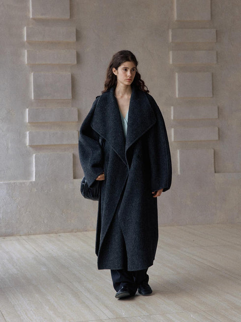 Serava Wool Double-Face Coat